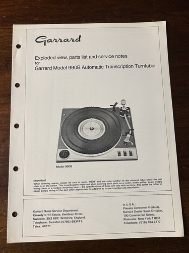 Garrard 990b automatic - 990b,
