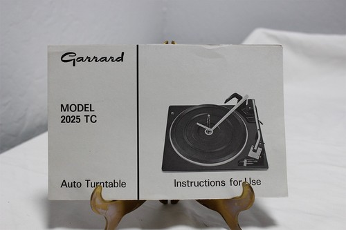 Garrard model 2025 auto - garrard,