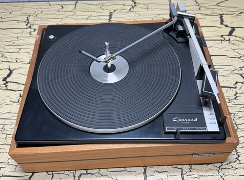 Vtg garrard turntable record - garrard,
