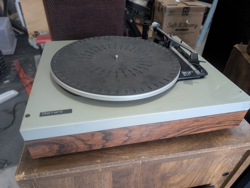 Garrard belt turntable - garrard,