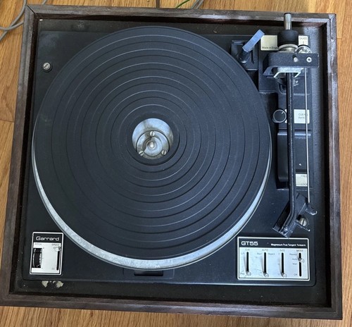 Garrard gt55 turntable - gt55, turntable,vintage