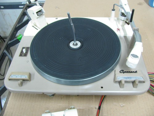 Garrard type turntable - garrard,